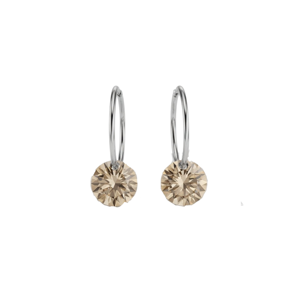 Argolla Swarovki dorado 16mm C-103C