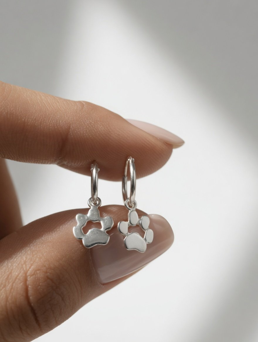 ARGOLLAS DE HUELLA DE PERRO 10mm C-103A