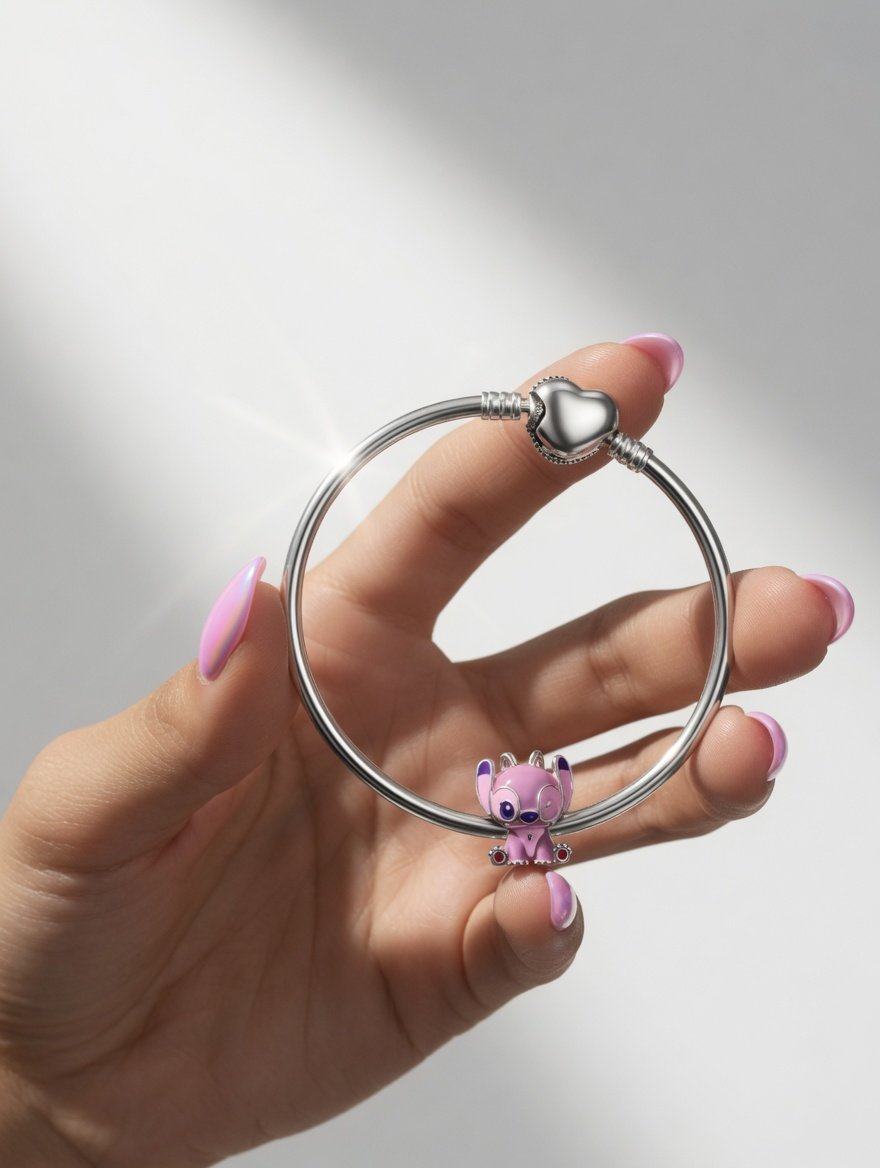 CHARMS ANGEL "NOVIA DE STITCH" T-1E