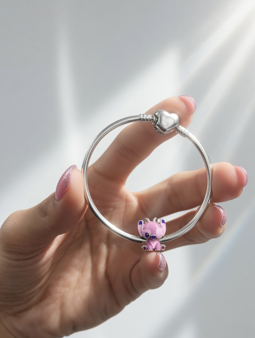 CHARMS ANGEL "NOVIA DE STITCH" T-1E