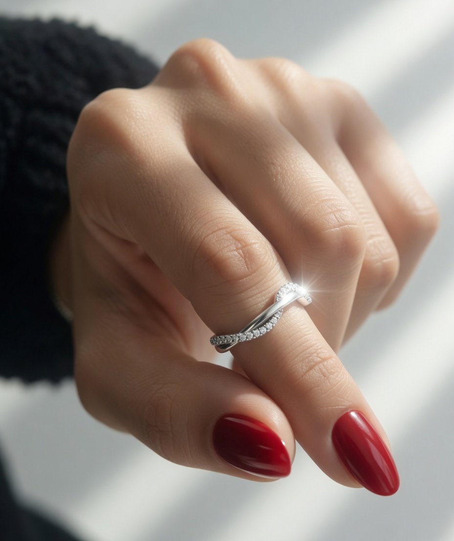 ANILLO OLA ENTRELAZADA PANDO C-109A
