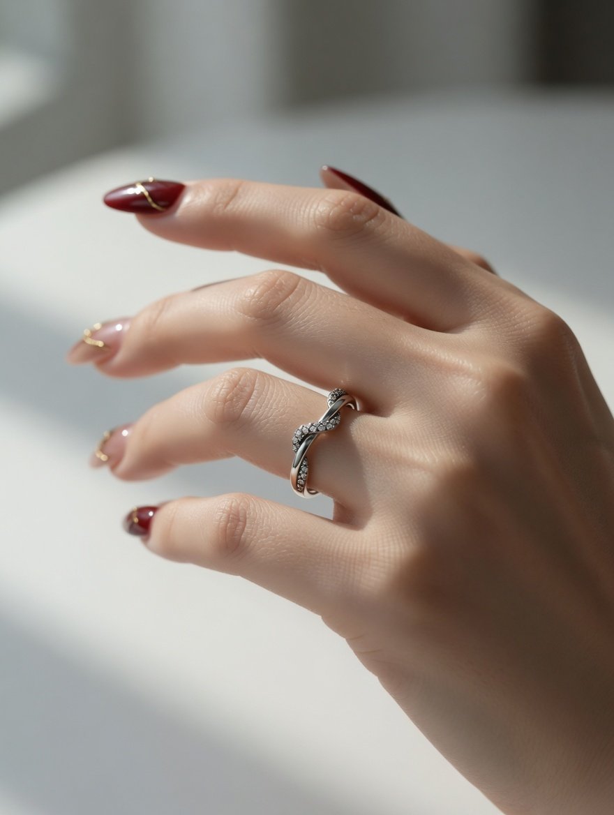 ANILLO OLA ENTRELAZADA PANDO C-109A