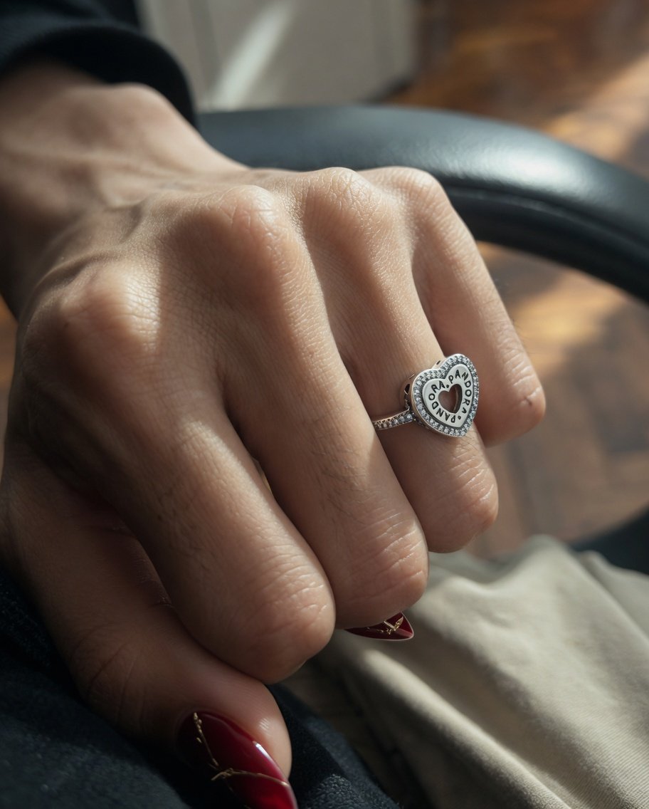 Anillo Pandora Corazon  C-109A