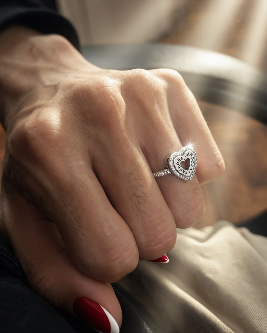 Anillo Pandora Corazon  C-109A