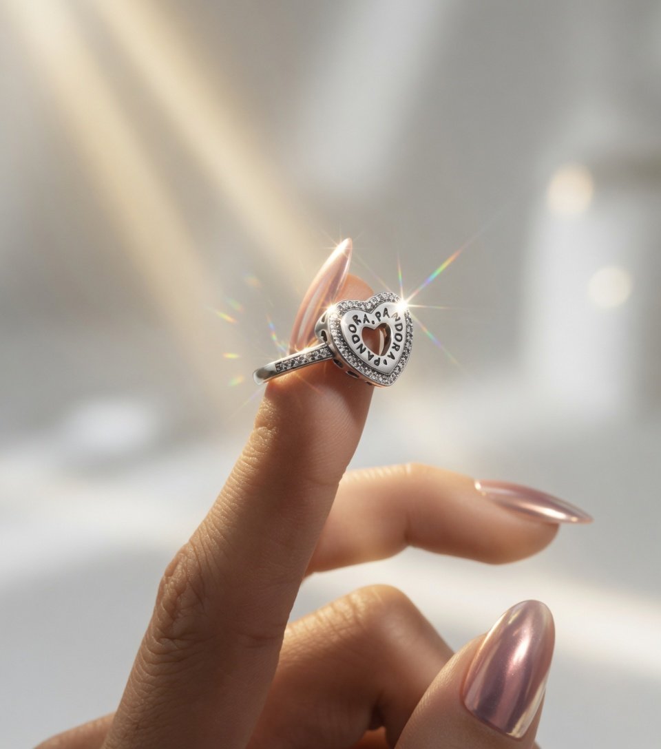 Anillo Pandora Corazon  C-109A
