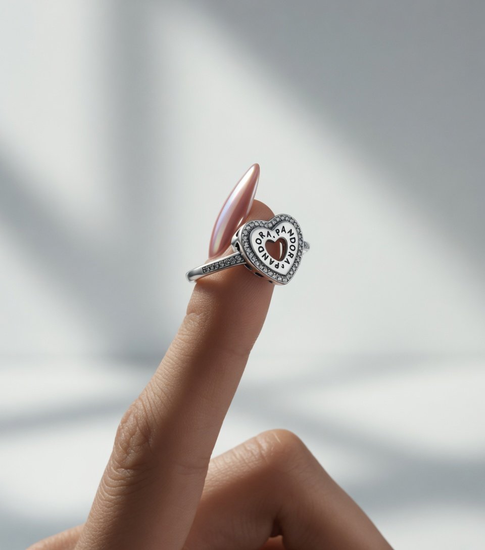 Anillo Pandora Corazon  C-109A