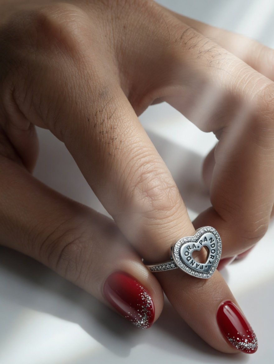Anillo Pandora Corazon  C-109A