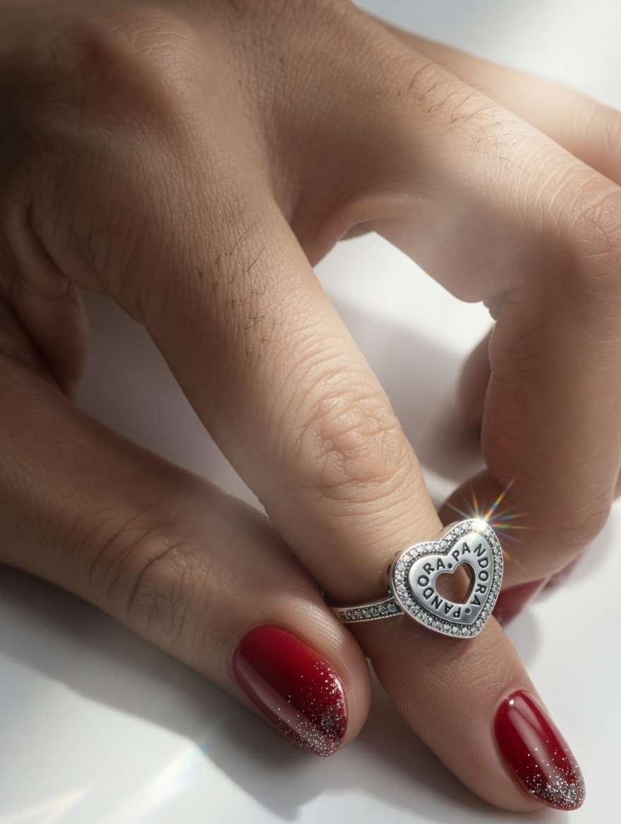 Anillo Pandora Corazon  C-109A