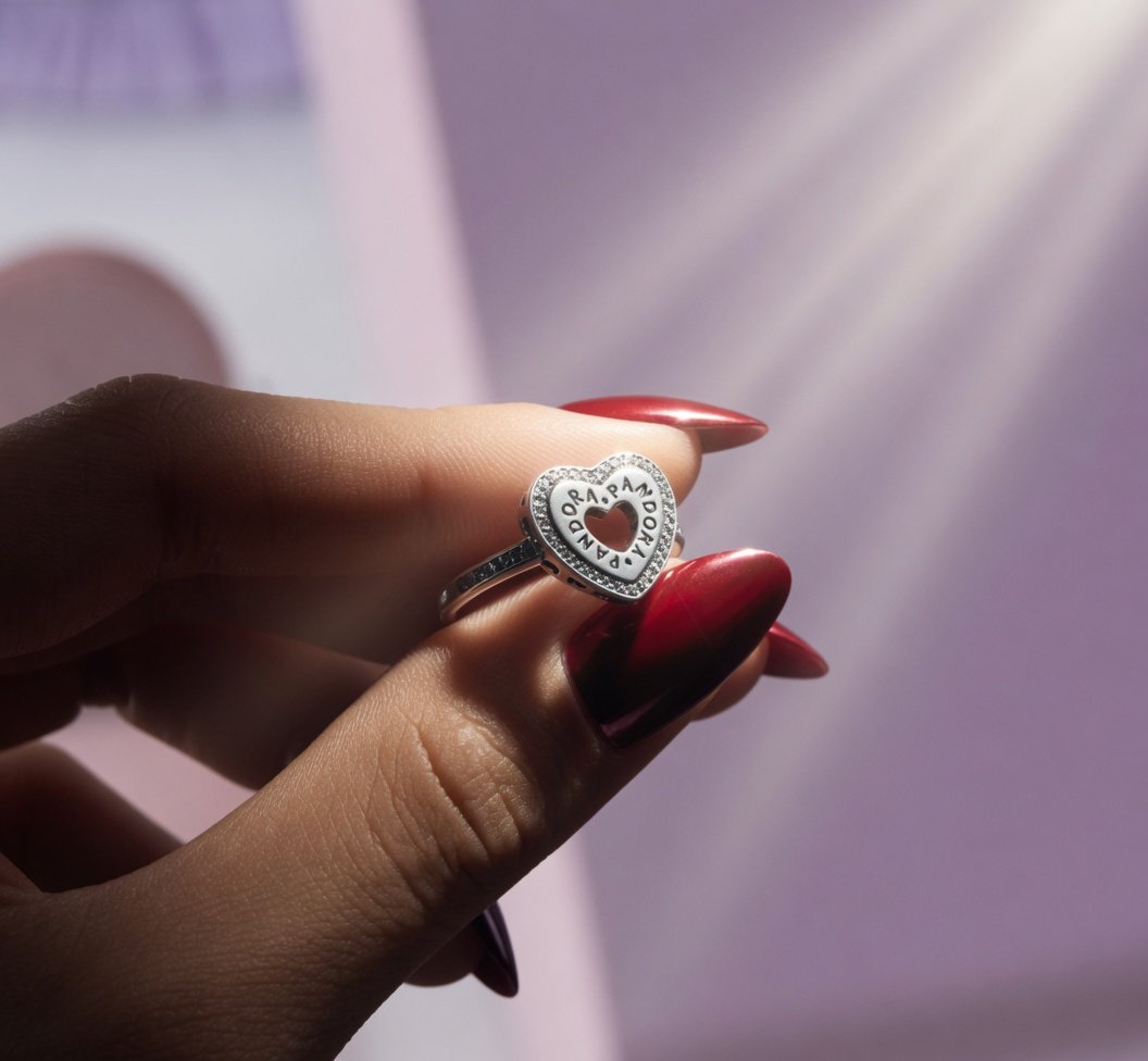 Anillo Pandora Corazon  C-109A