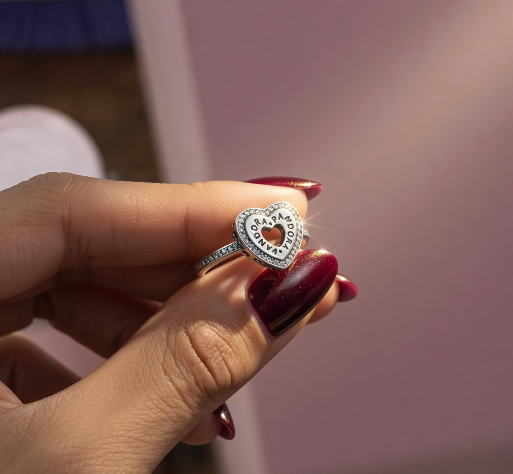 Anillo Pandora Corazon  C-109A