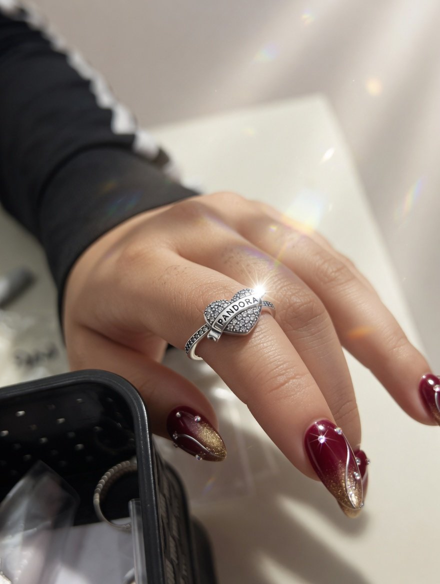 ANILLO CORAZON "PANDO" "con inscripcion"  C-109A