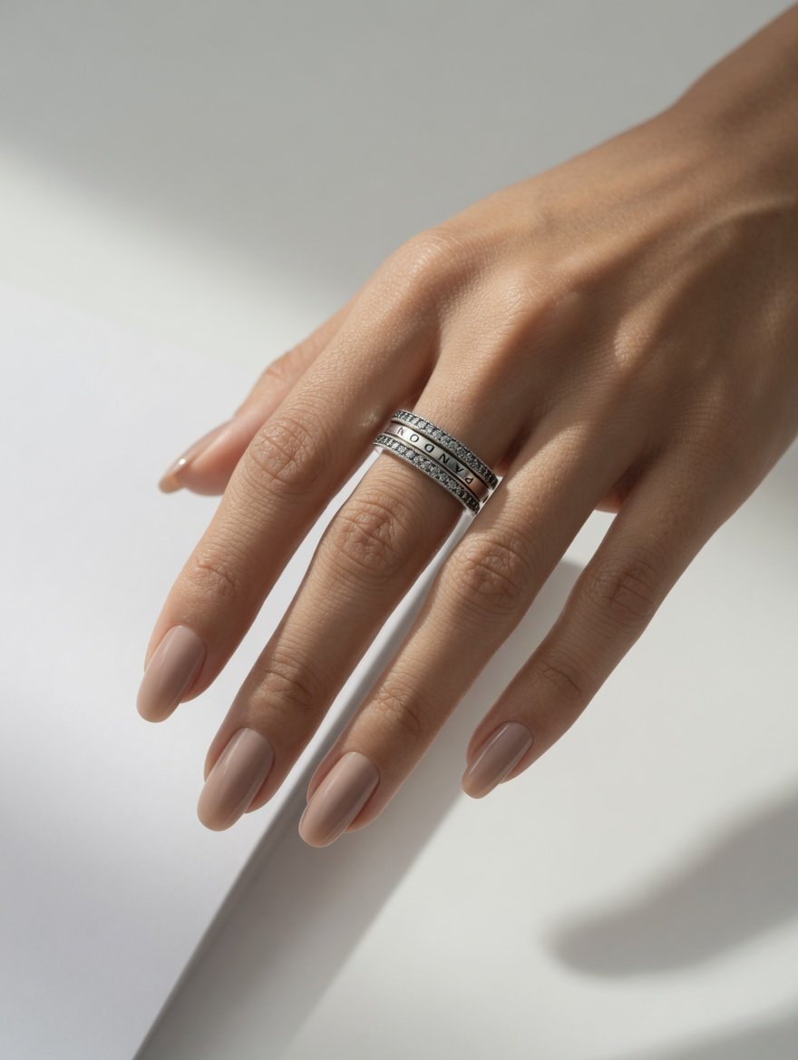 ANILLO PANDO TRIPLE (solo talle 6) C-109A