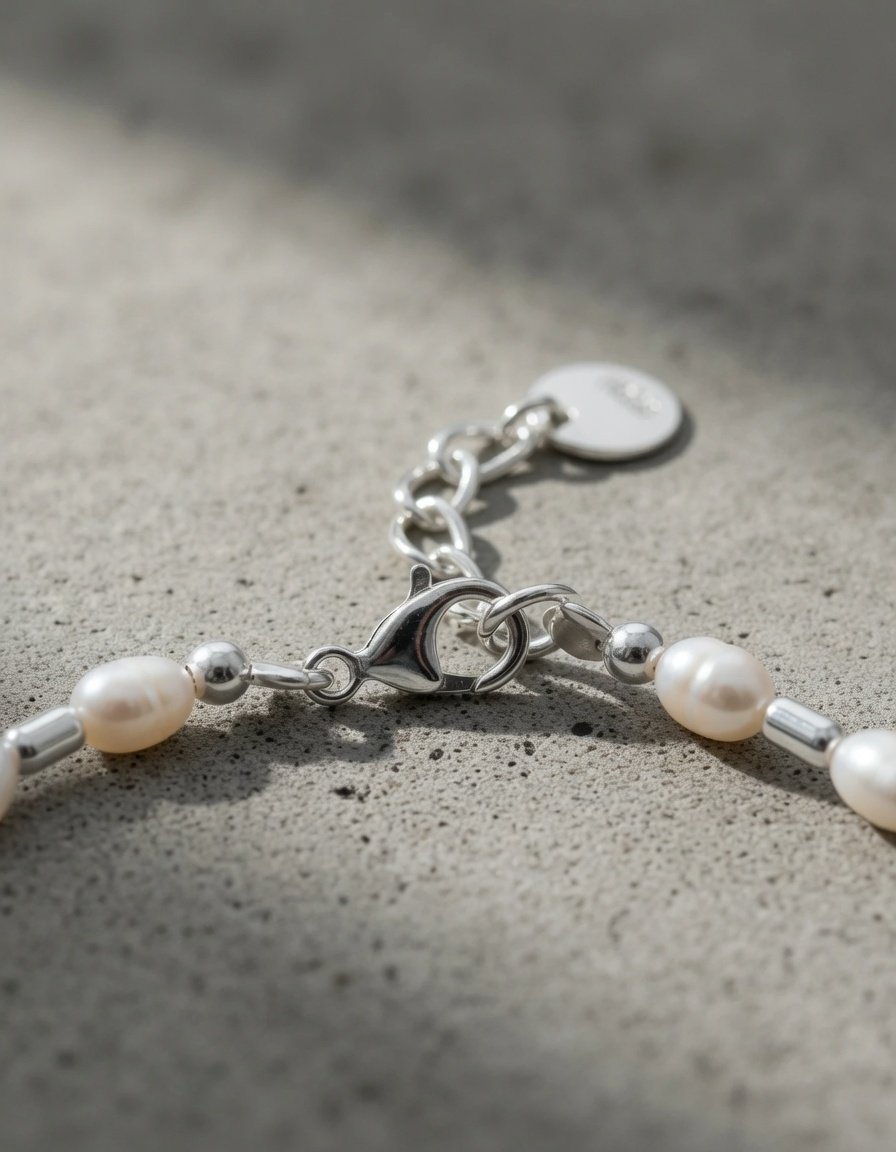 PULSERA PERLAS 17+3cm CP-P