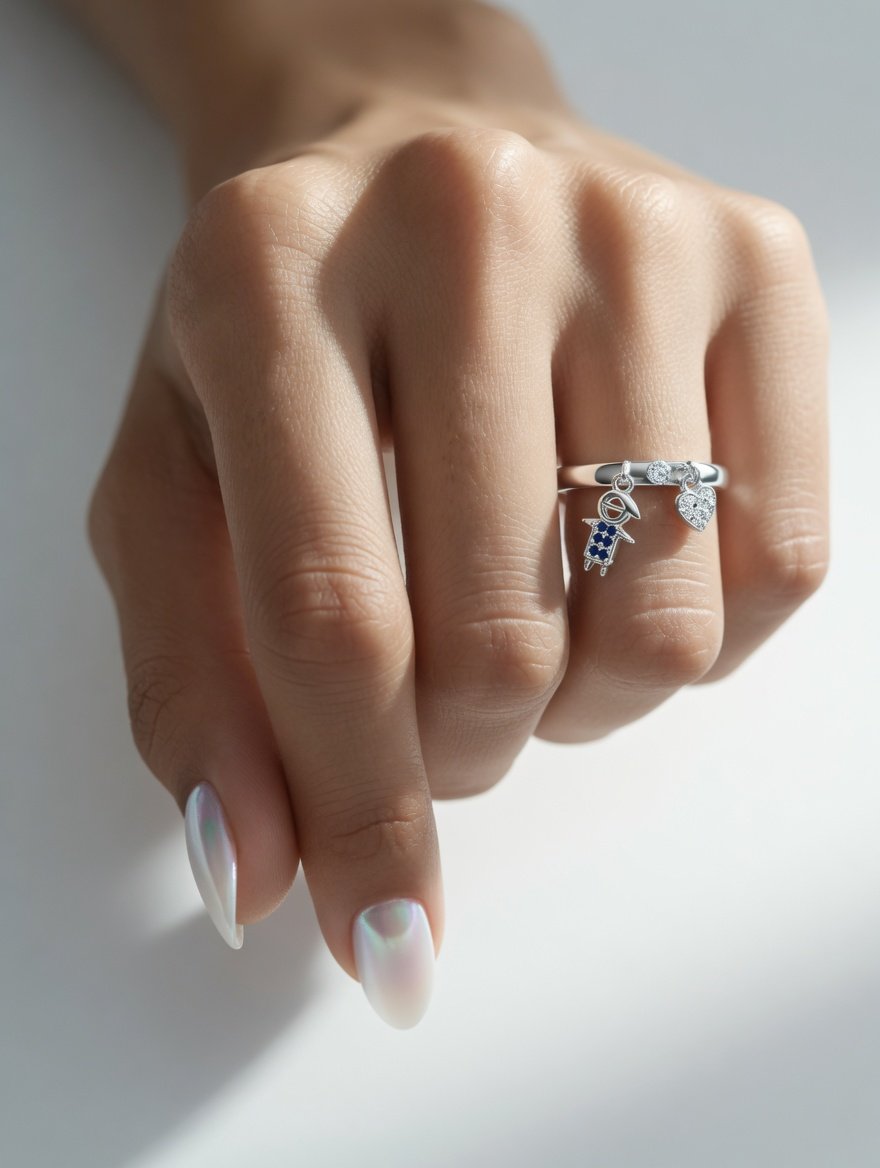 ANILLO NENE CON CORAZON CP-AN