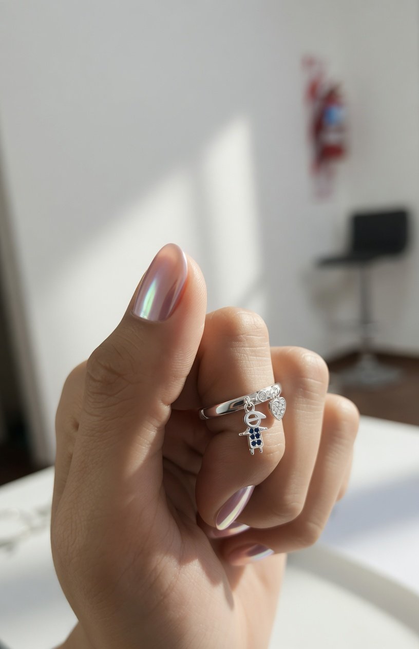 ANILLO NENE CON CORAZON CP-AN