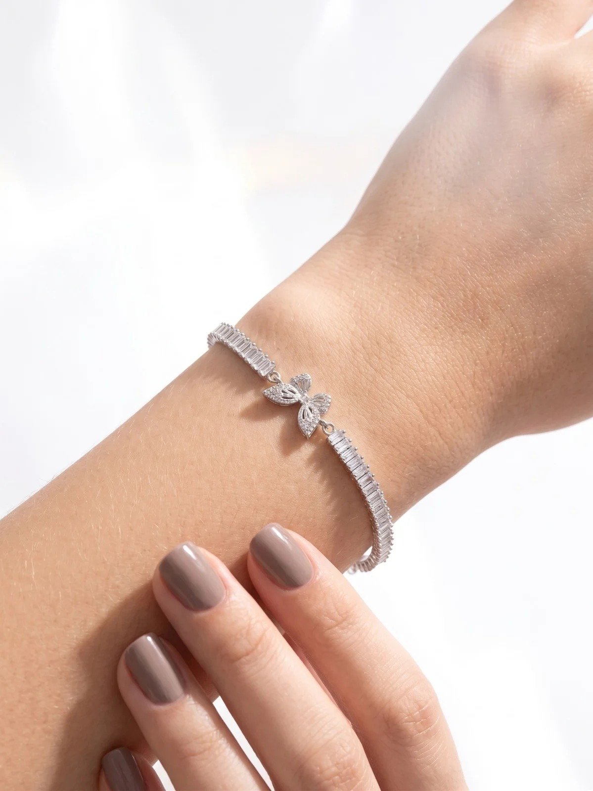 PULSERA MARIPOSA 17+3cm C-23B