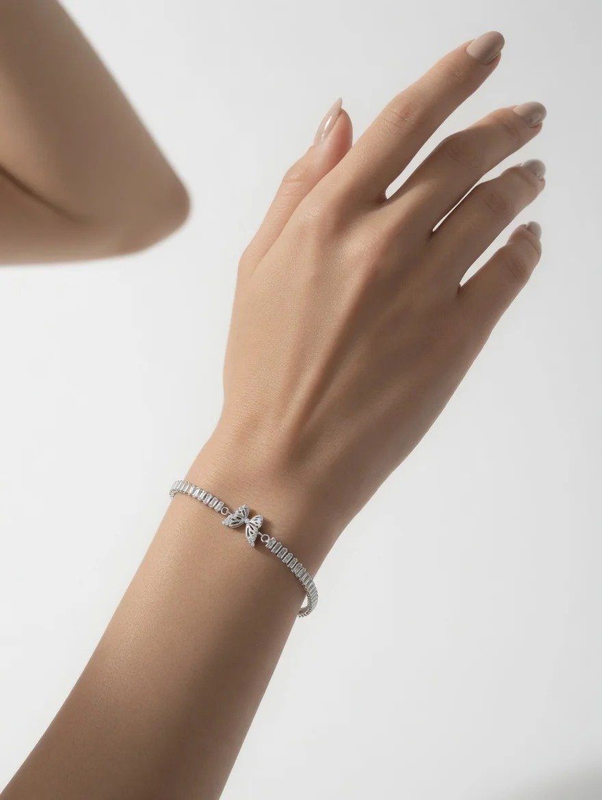 PULSERA MARIPOSA 17+3cm C-23B