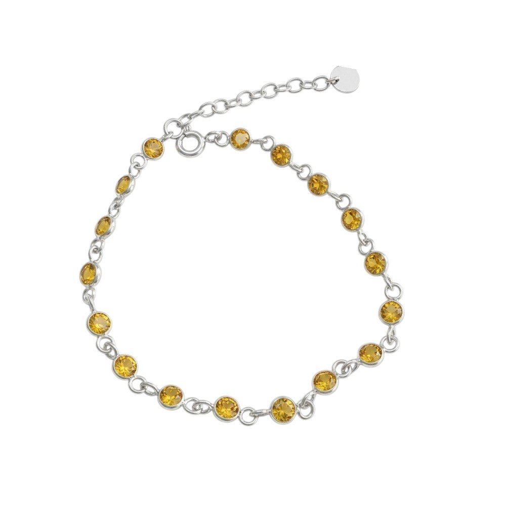 PULSERA CON SUSANITO AMBAR 16+4cm C-24A