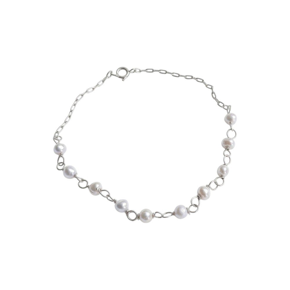 Pulsera perla 19cm C-26A