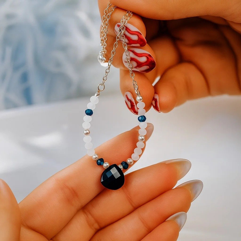 Pulsera swarovski NEGRO D:11cm C-23A