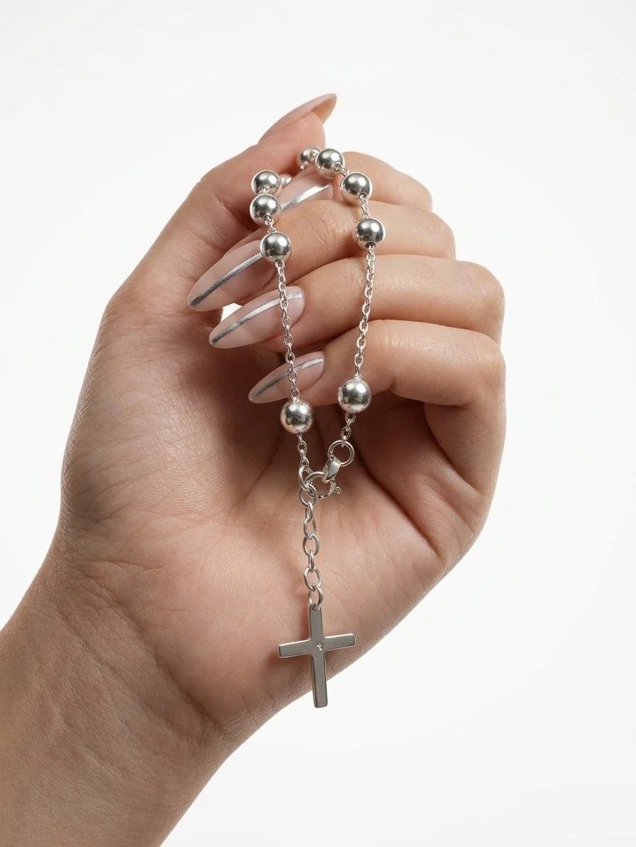 PULSERA CRUZ 19+1cm C-24B