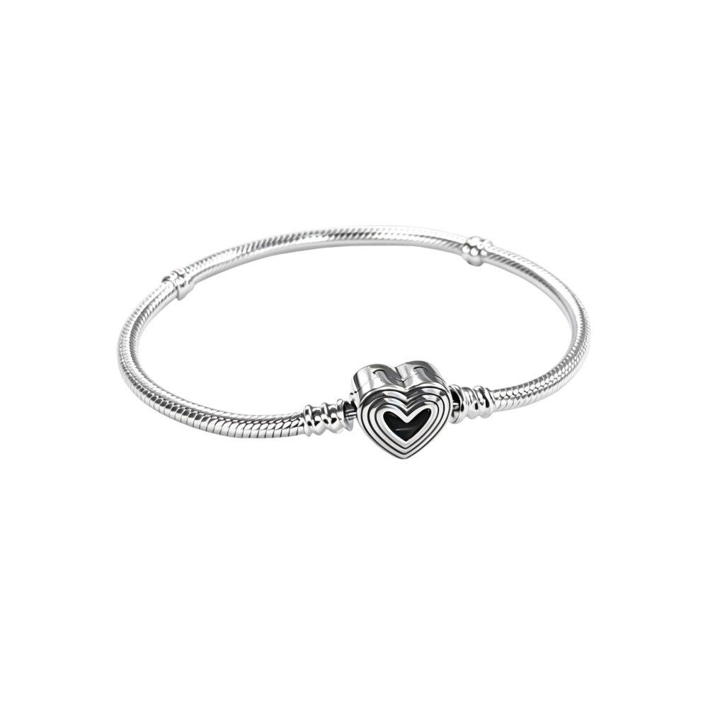 PULSERA CIERRE CORAZON 18cm