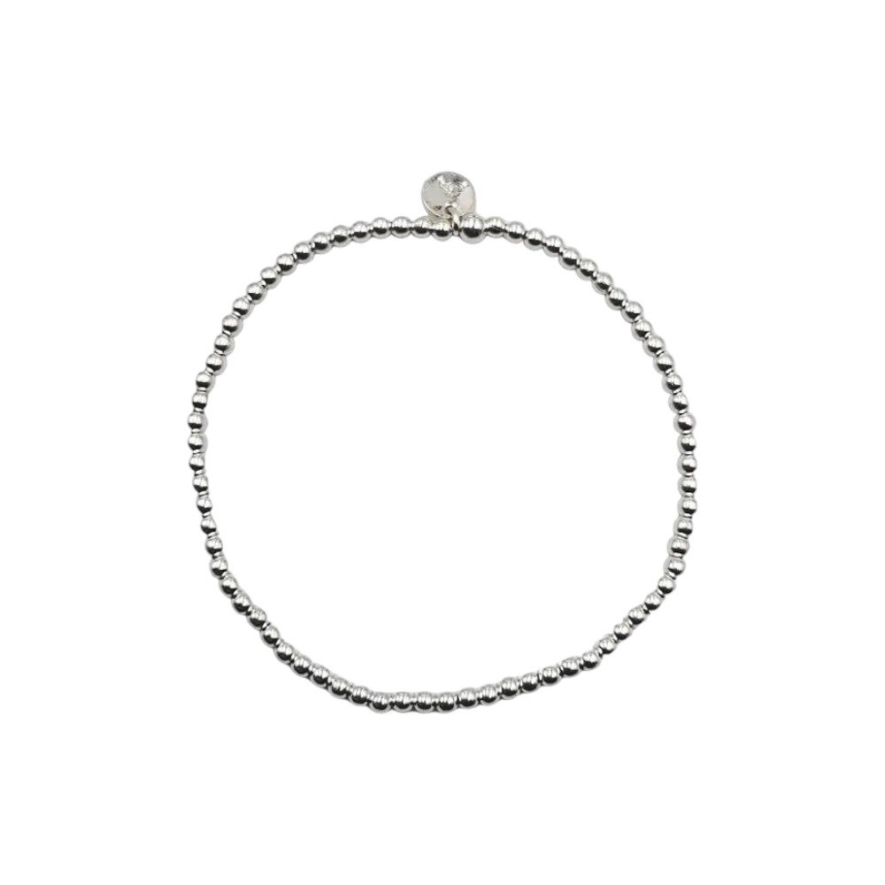 PULSERA ELASTIZADA BOLITAS CP-P