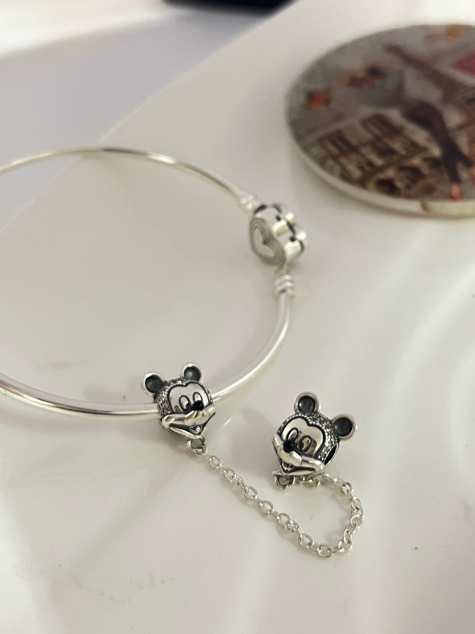 CHARMS CADENA DE SEGURIDAD DE MICKEY MOUSE T-1E
