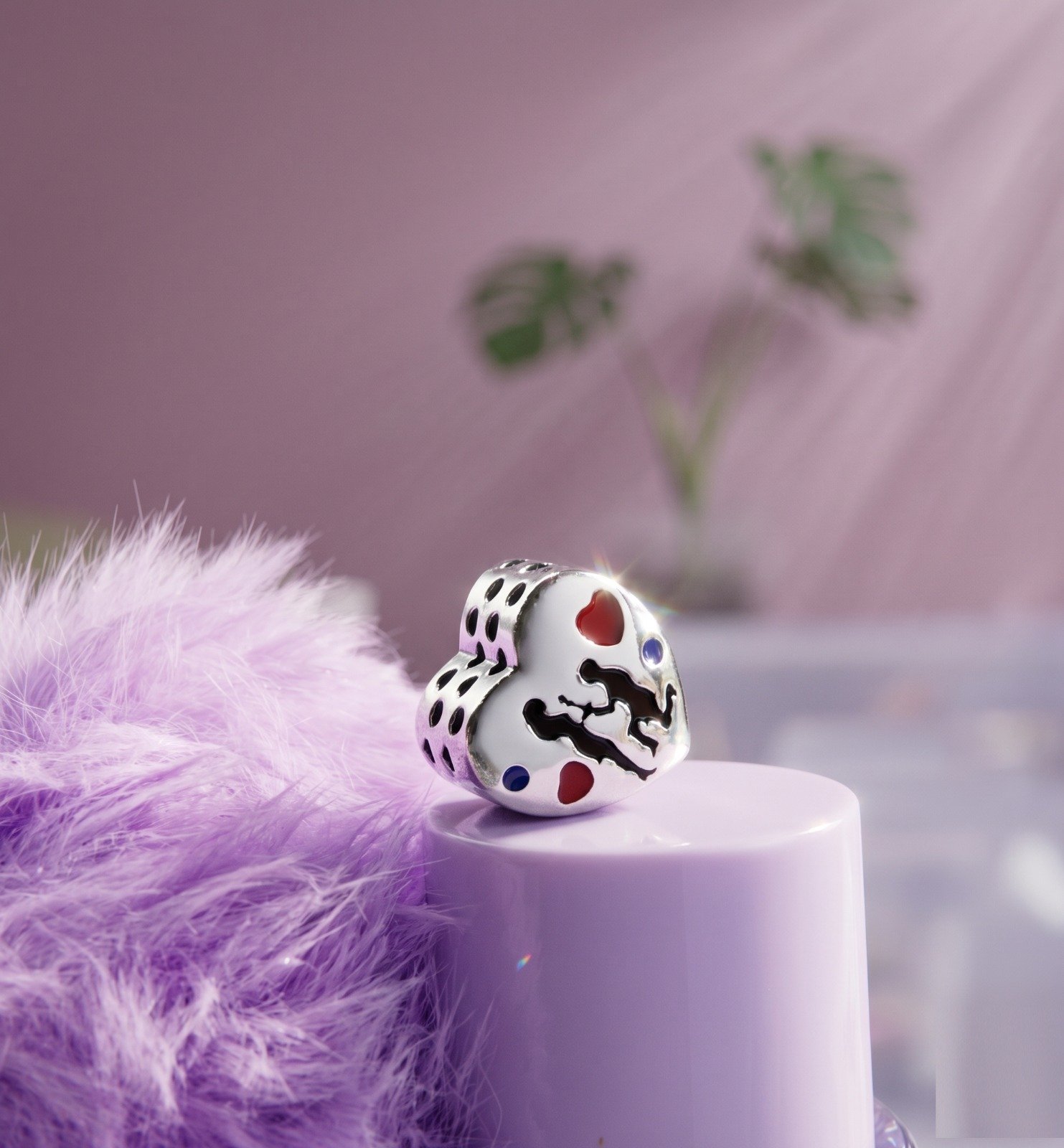 CHARMS CORAZON COMPROMISO DE MATRIMONIO DE BODAS T-1S