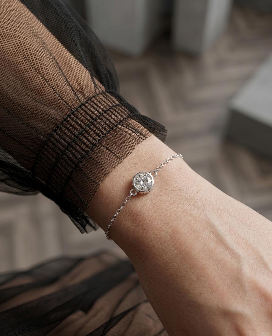 PULSERA CUBICS 17+3cm CP-P