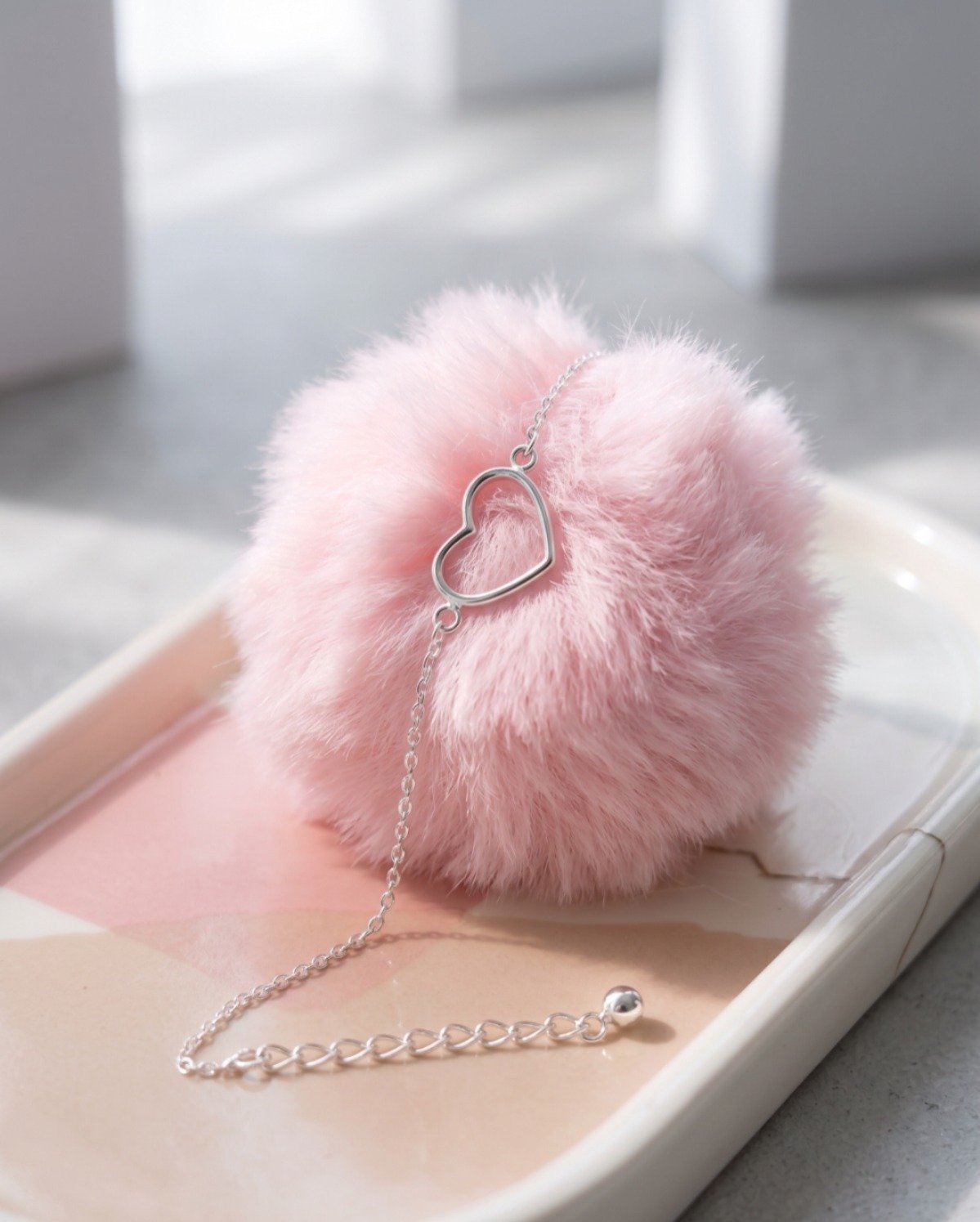 PULSERA CORAZON 17+3cm CP-P