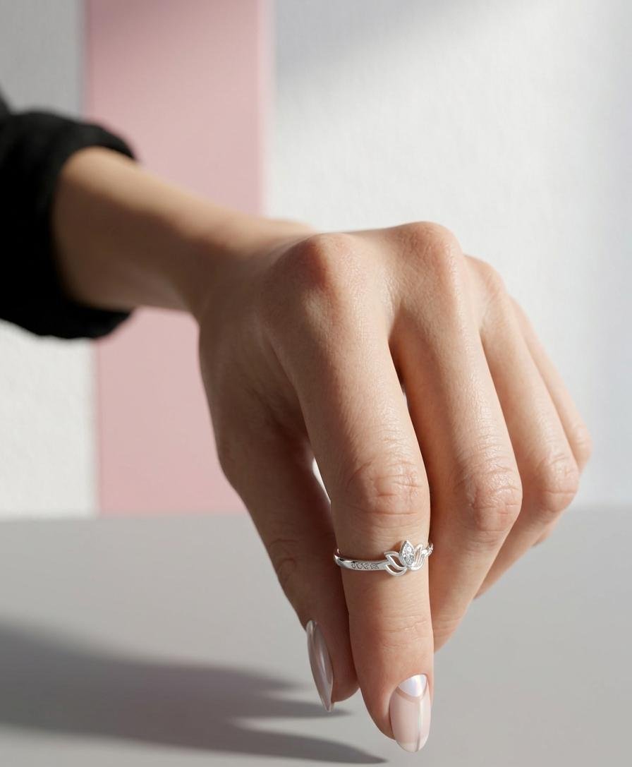 ANILLO FLOR DE LOTO CP-AN