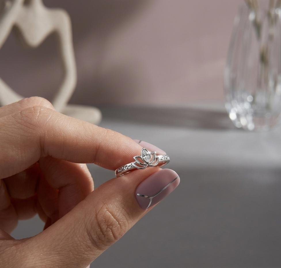 ANILLO FLOR DE LOTO CP-AN