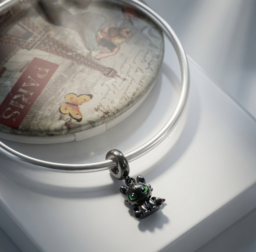 CHARMS CHIMUELO "COMO ENTRENAR A TU DRAGON" T-1E