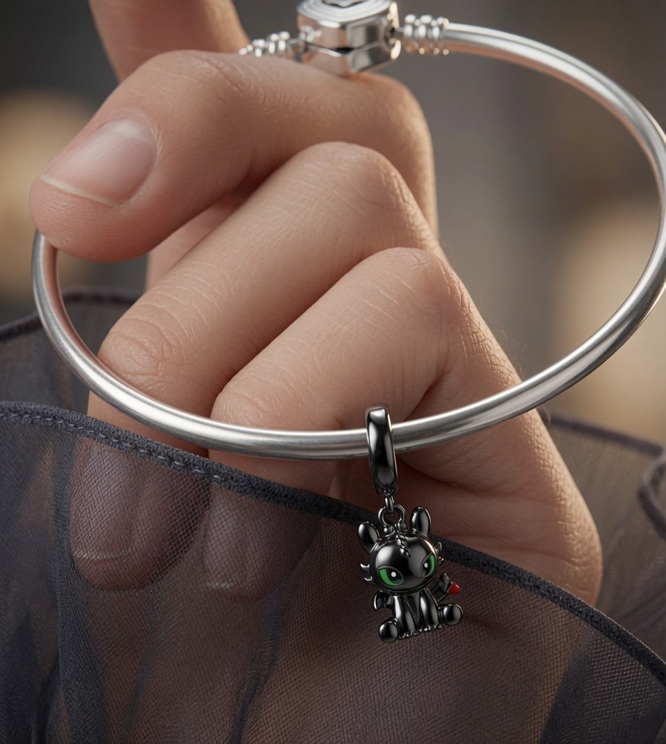CHARMS CHIMUELO "COMO ENTRENAR A TU DRAGON" T-1E