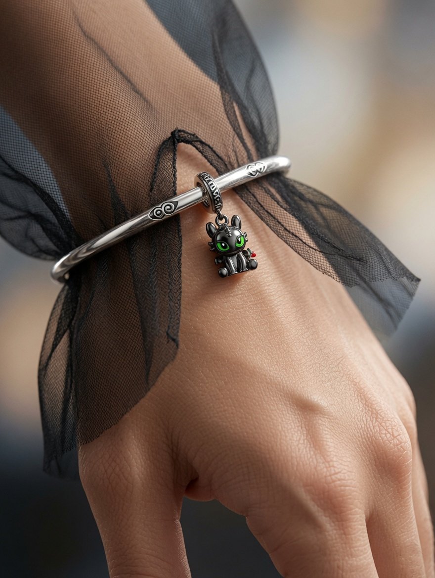 CHARMS CHIMUELO "COMO ENTRENAR A TU DRAGON" T-1E