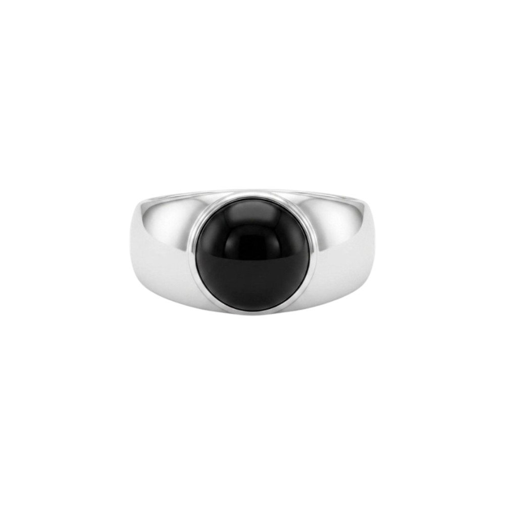 Anillo Piedra Negro C-105A