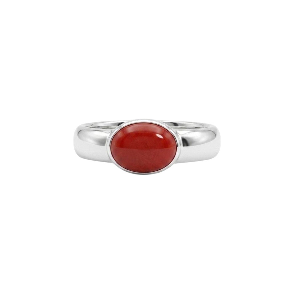 Anillo Piedra Rojo C-105A