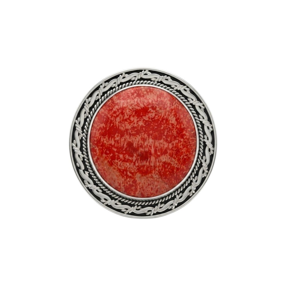 ANILLO ALAMBRE DE PUAS ROJO C-105A