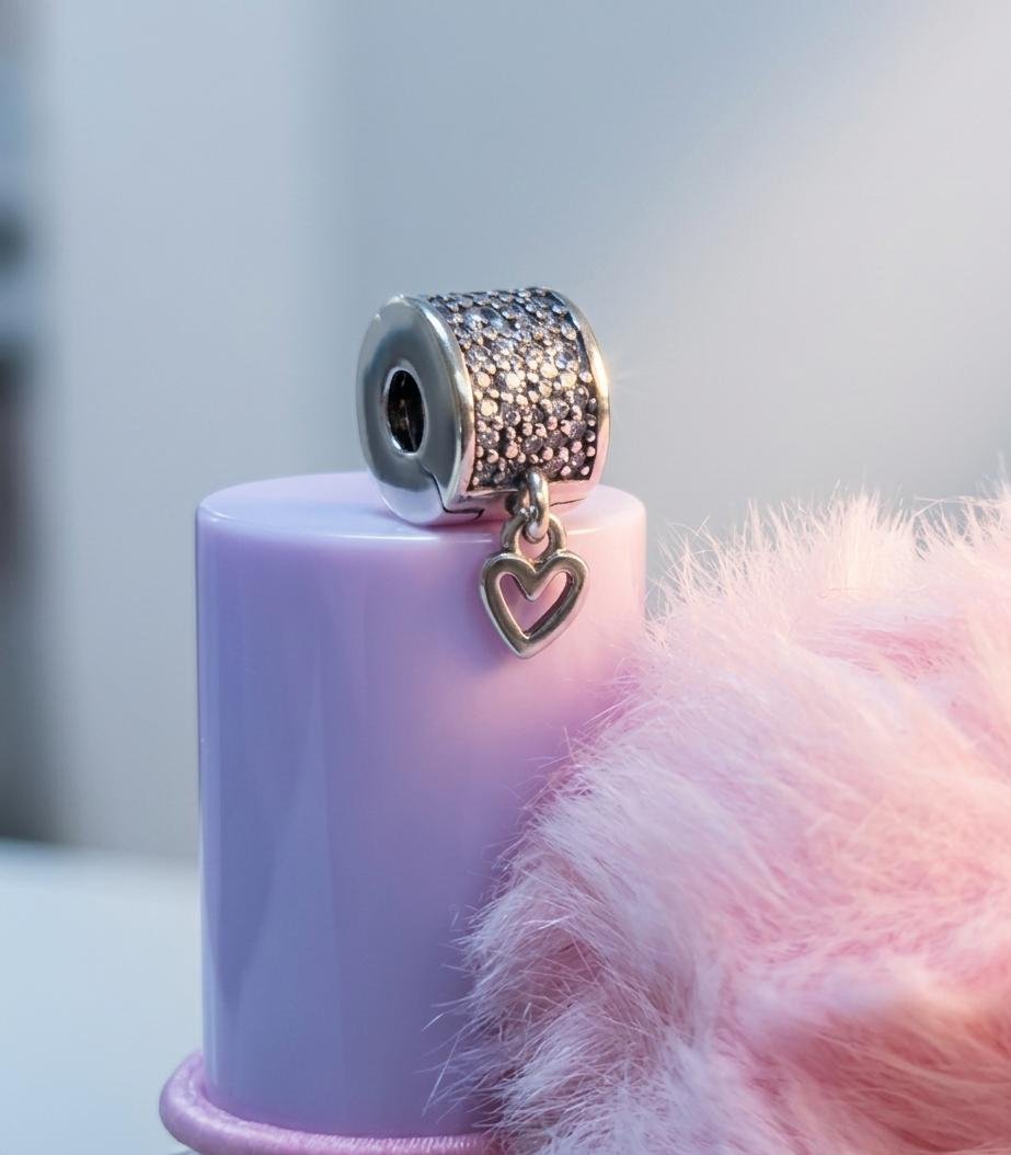 CHARMS TRABA CORAZON BRILLO T-1F
