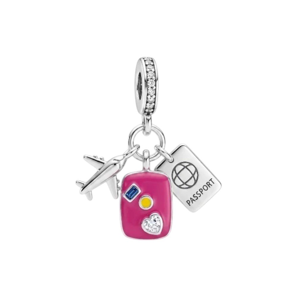 CHARMS VIAJERO ROSA T-1F