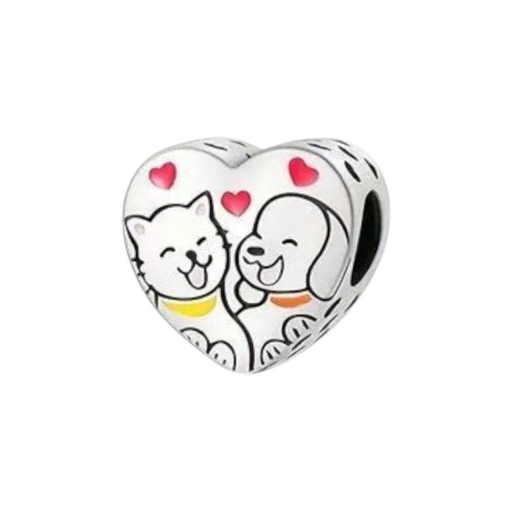 CHARMS GATO Y PERRO "MEJORES AMIGOS"T-1C