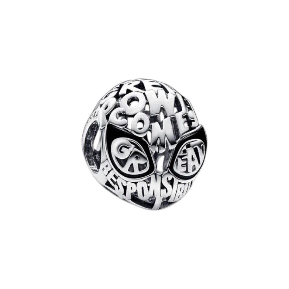 CHARMS MASCARA DE SPIDERMAN "MARVEL" T-1E