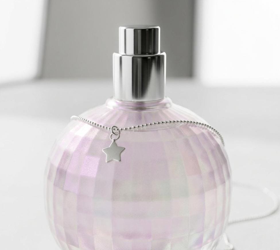 PULSERA BOLITAS ESTRELLA 19cm C-23A
