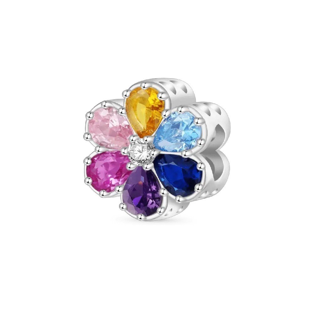 CHARMS FLOR MULTICOLOR T-1F