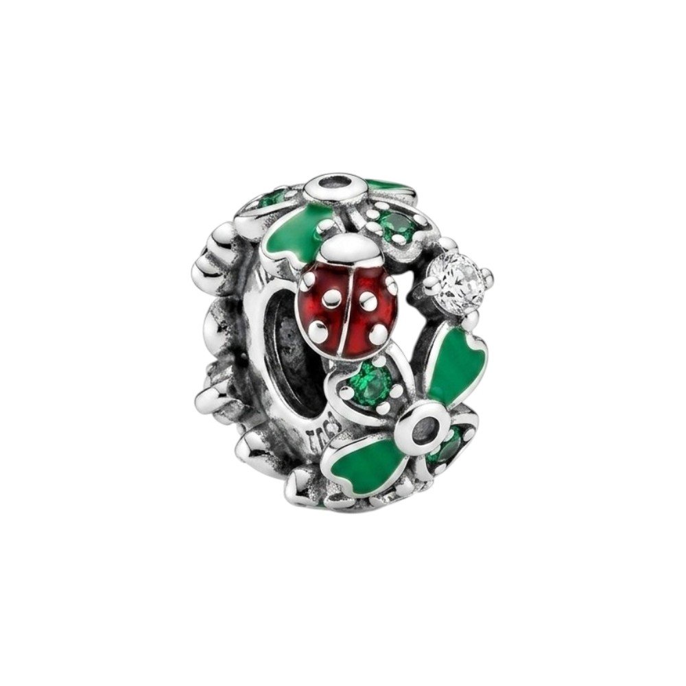CHARMS TREBOL Y MARIQUITA T-1C