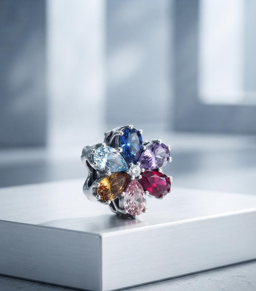CHARMS FLOR MULTICOLOR T-1F