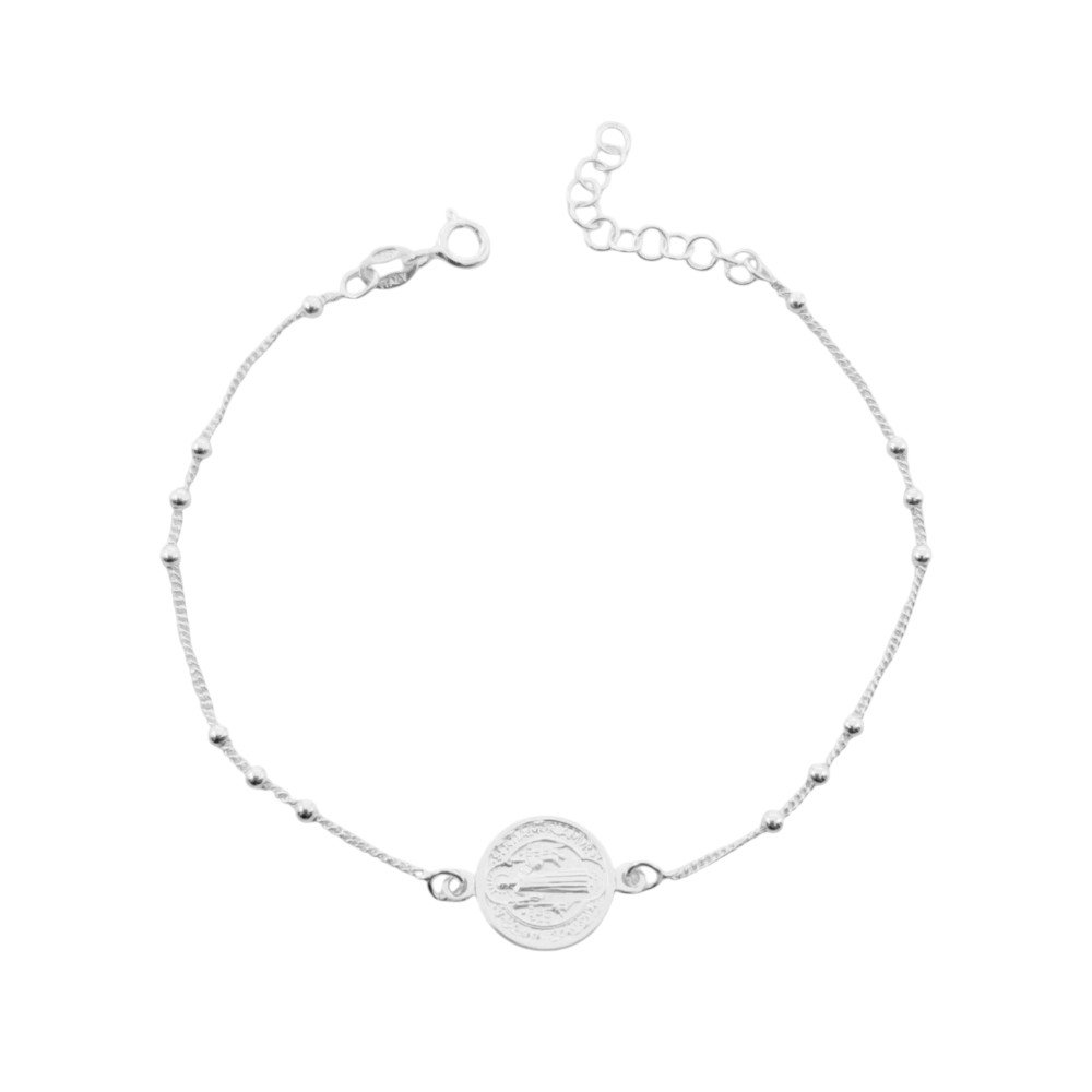 PULSERA SAN BENITO 17+3cm CP-P