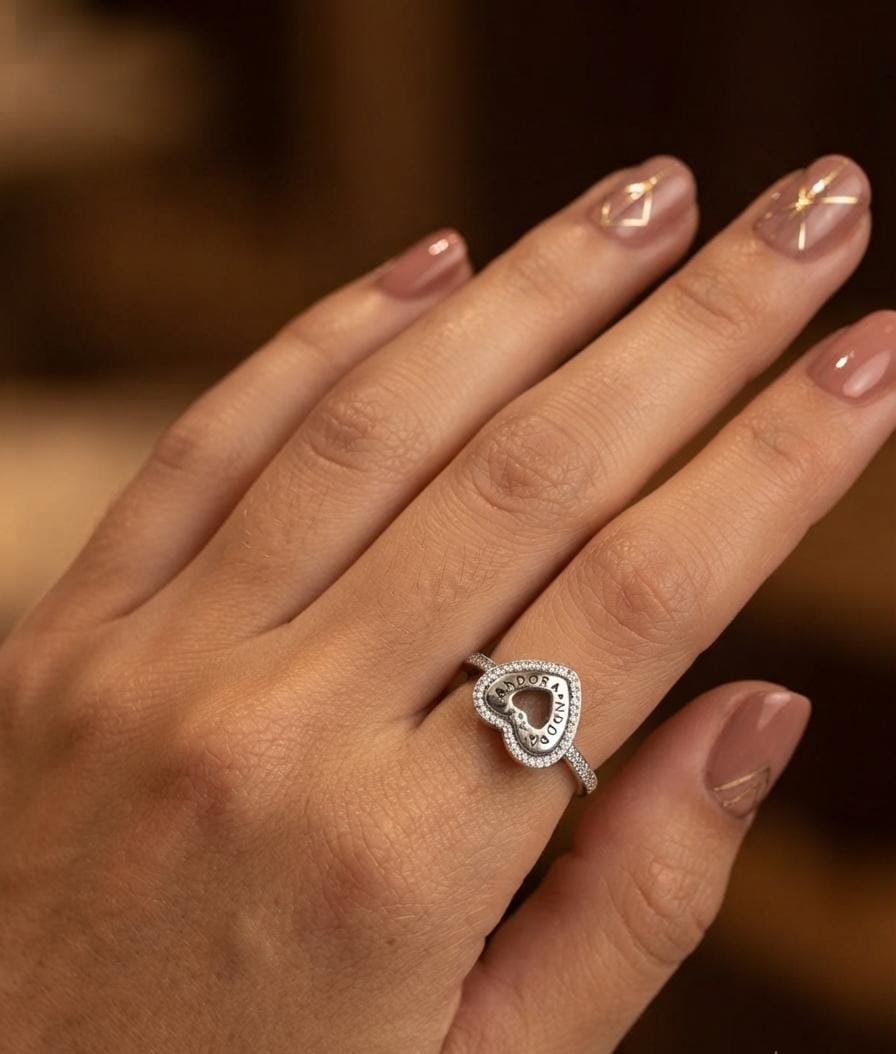 Anillo Pandora Corazon  C-109A
