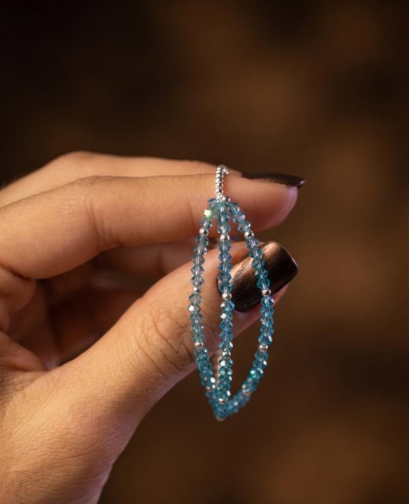 PULSERA TRIPLE CELESTE C-23A